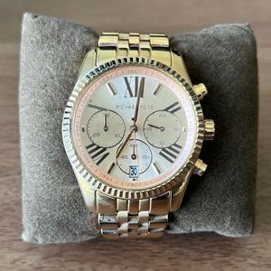Authentic Michael Kors rose gold watch